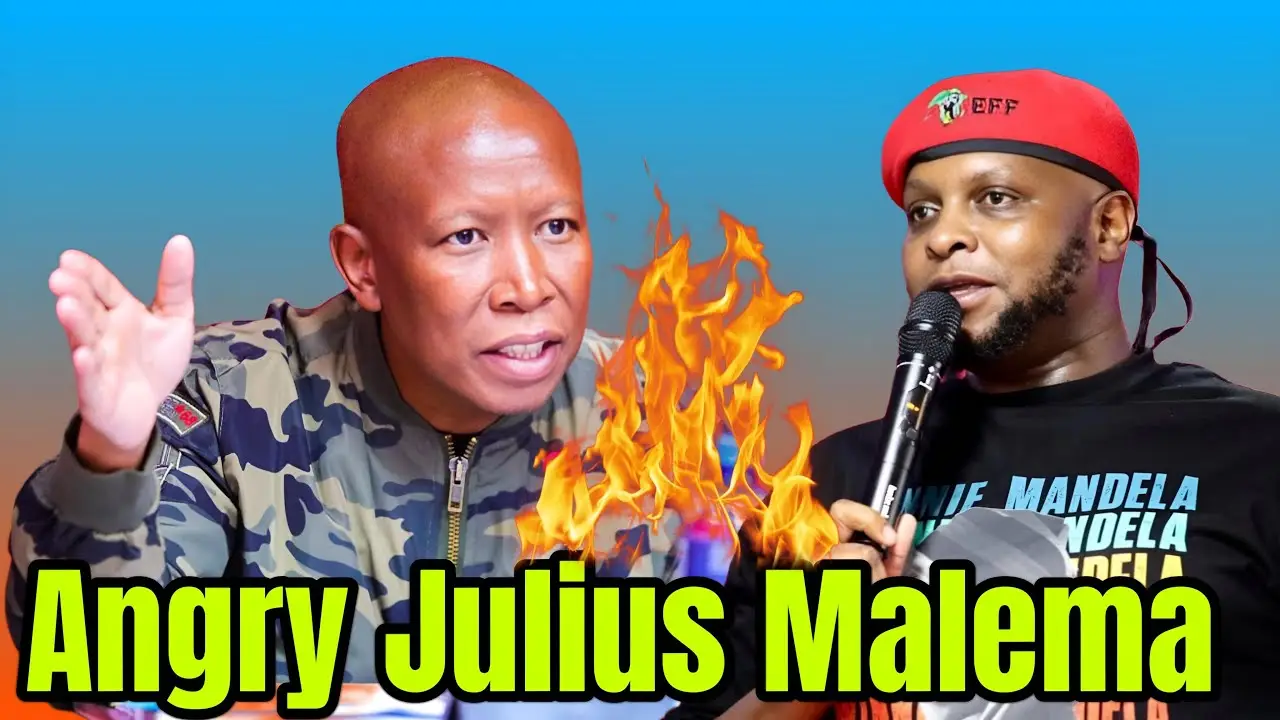 Volcano Malema Erupts: “Everything Connected to Shivambu Will Be Burnt”