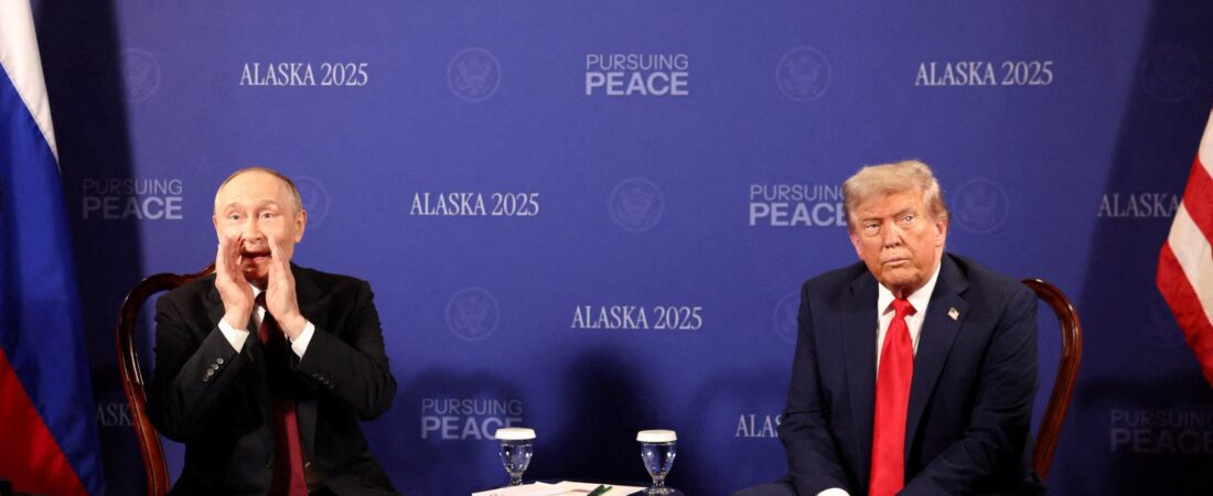 Watch: Videos and Visuals of Trump-Putin Meeting in Alaska